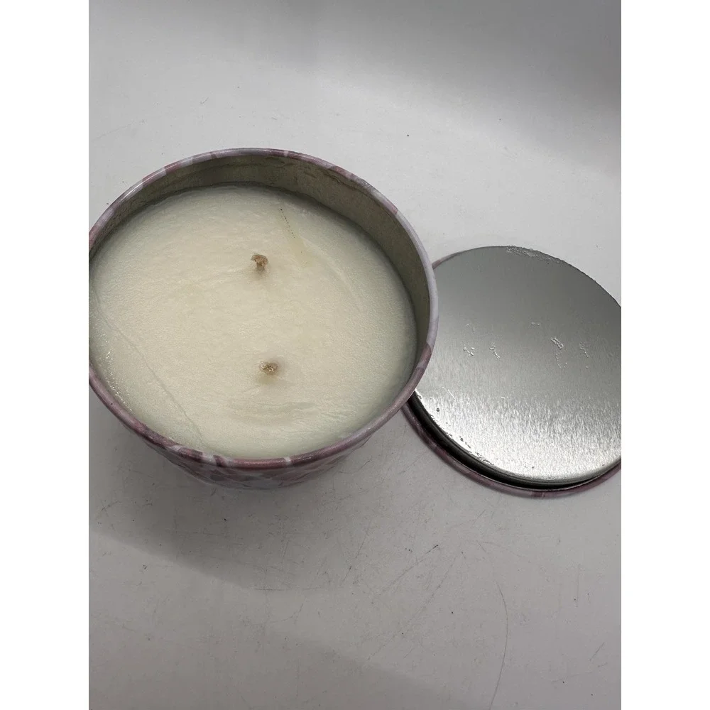 Voluspa Rose Colored Glasses 6 oz CocoWax Candle New Unused Tin 2 Wick
